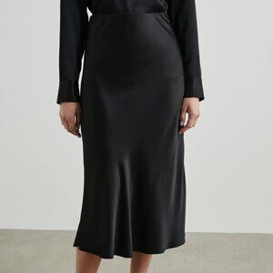 RAILS Berlin Midi Skirt Black Size M $188